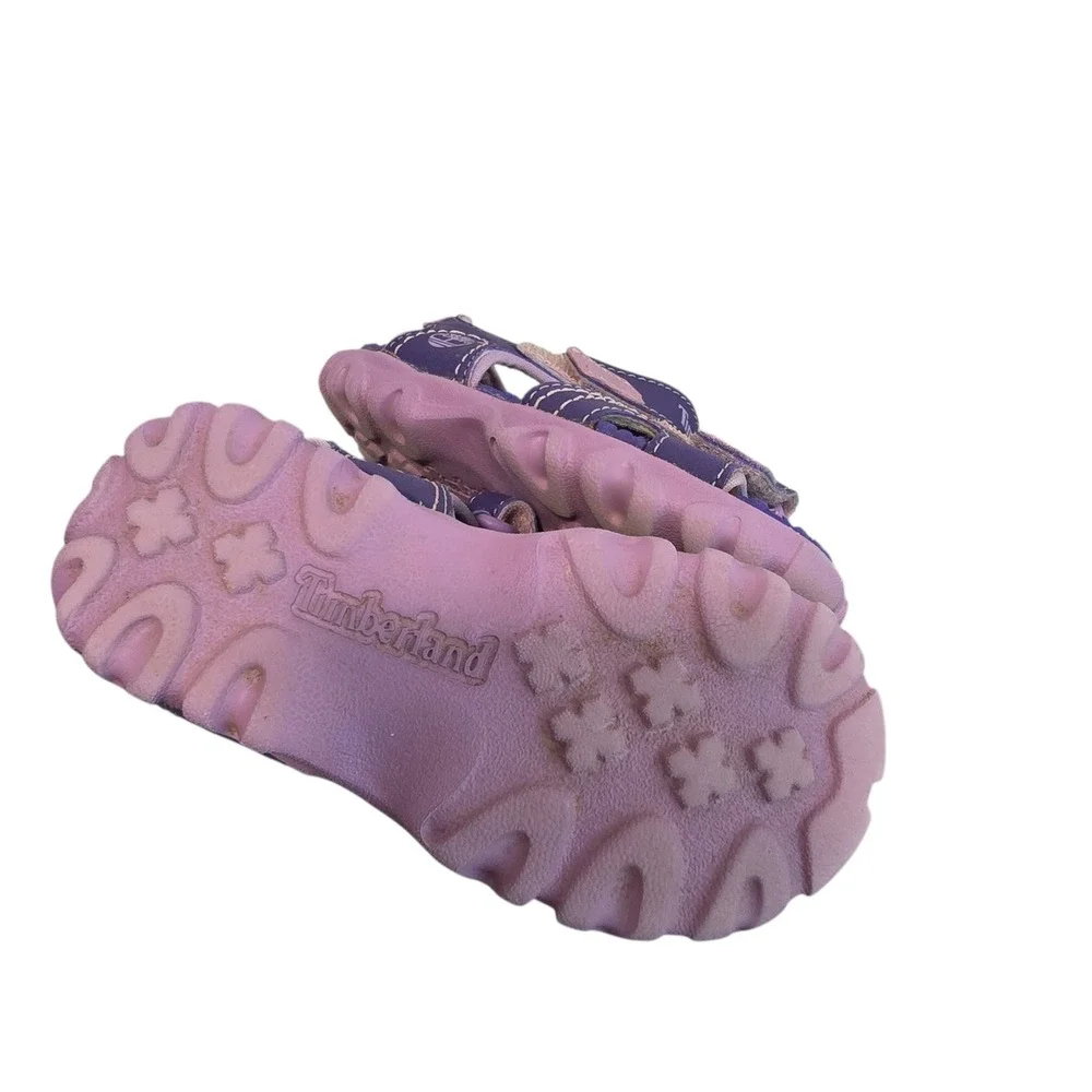 Timberland Adventure Seeker Toddler Girls Purple Pink Sport Sandals Size 6 7781R